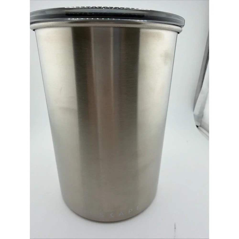 Airscape Stainless Steel Coffee Canister Food Storage Container US Patented